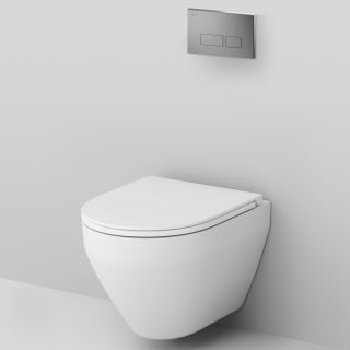 Комплект унитаза с инсталляцией AM.PM Spirit V2.0 IS47031.701700  с клав Pro S мат никель FlashClean с сид м/лифт